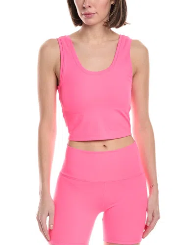 Terez Tlc Crop Top In Pink