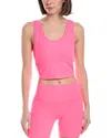 Terez Tlc Crop Top In Pink
