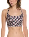 Terez Tlc Y-back Top In Black