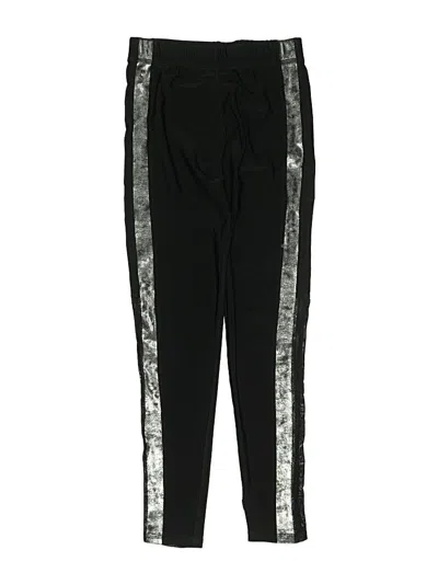 Pre-owned Terez Kids' Track Pants In Black