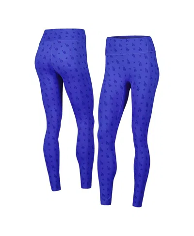 TEREZ WOMEN'S TEREZ ROYAL LOS ANGELES DODGERS TONAL LEGGINGS