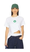 Terez X Revolve Celtics Basic Logo Tee In White