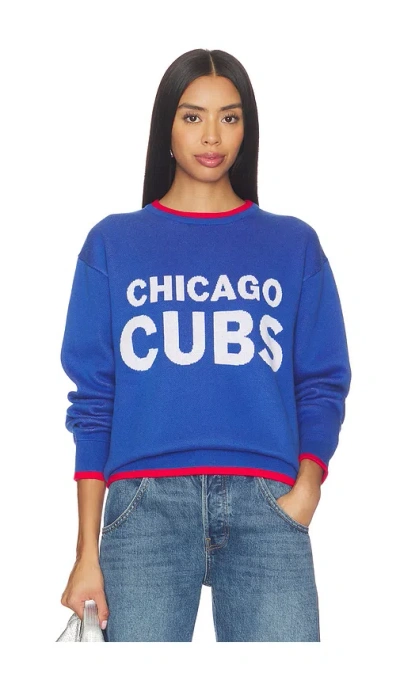 Terez X Revolve Chicago Cubs Crew Pullover In Black