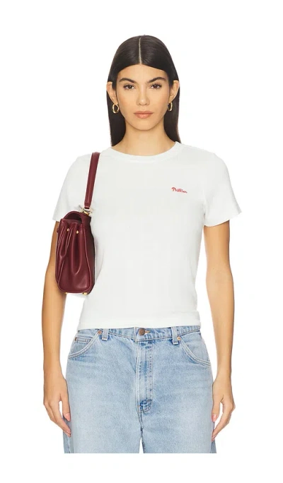 Terez X Revolve Phillies Pointelle Baby Tee In White
