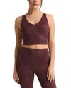 Terez Z Supply V-neck Long Line Python Tank