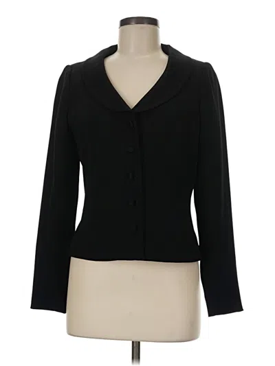 Pre-owned Teri Jon Blazer Jacket In Black