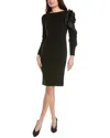 Teri Jon By Rickie Freeman Special Occasion Short Printed Dress In Black