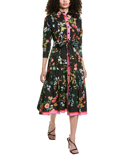 Teri Jon By Rickie Freeman Floral Shirtdress