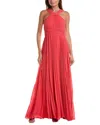 Teri Jon By Rickie Freeman Gown In Pink
