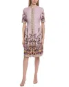 Teri Jon By Rickie Freeman Mini Dress In Pink