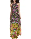 Teri Jon By Rickie Freeman Pleated Gown