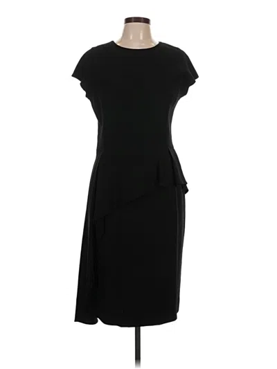 Pre-owned Teri Jon Casual Dress In Black