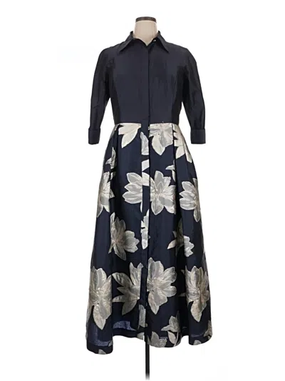 Pre-owned Teri Jon Casual Dress In Blue