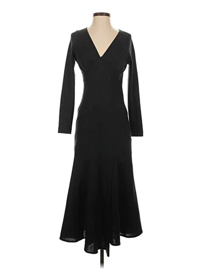 Pre-owned Teri Jon Cocktail Dress In Black