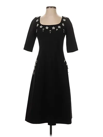 Teri Jon Cocktail Dress In Black