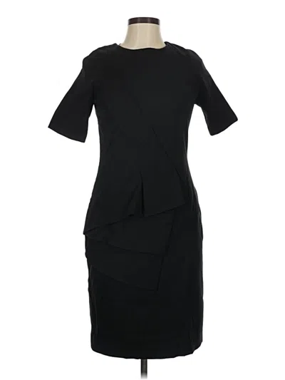 Pre-owned Teri Jon Cocktail Dress In Black
