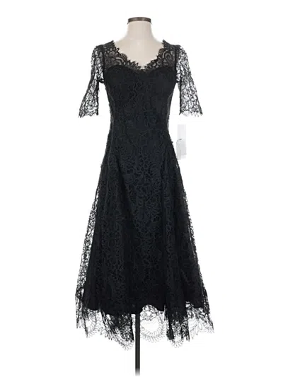 Teri Jon Cocktail Dress In Black