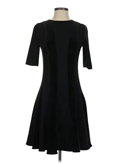 Pre-owned Teri Jon Cocktail Dress In Black