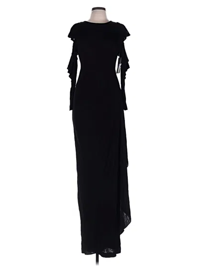 Pre-owned Teri Jon Cocktail Dress In Black