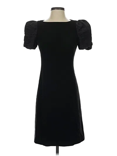 Pre-owned Teri Jon Cocktail Dress In Black