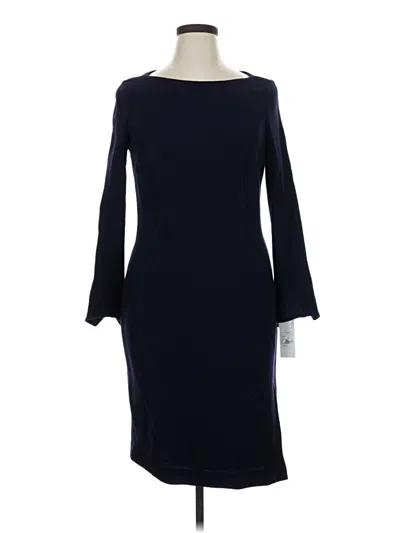 Pre-owned Teri Jon Cocktail Dress In Blue