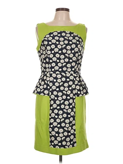 Pre-owned Teri Jon Cocktail Dress In Green