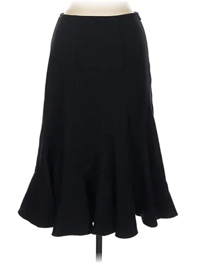 Pre-owned Teri Jon Formal Skirt In Black