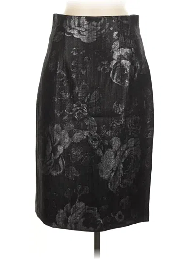 Pre-owned Teri Jon Formal Skirt In Black