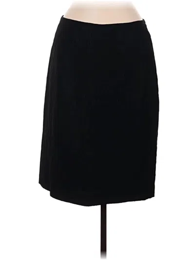 Pre-owned Teri Jon Formal Skirt In Black