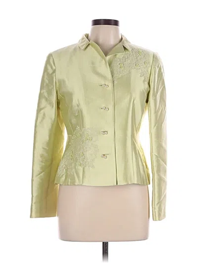 Pre-owned Teri Jon Jacket In Gold