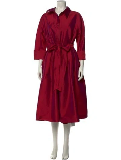 Pre-owned Teri Jon Long Dress In Pink