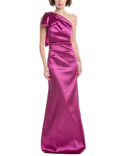 TERI JON STRETCH GAZAR GOWN