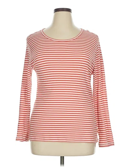 Pre-owned Terra & Sky 3/4 Sleeve T-shirt In Red