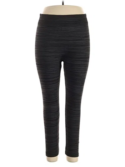 Pre-owned Terra & Sky Active Pants In Black