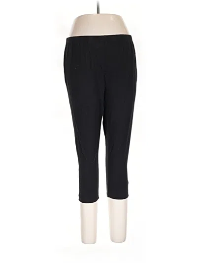 Pre-owned Terra & Sky Active Pants In Black