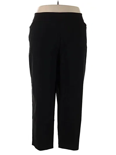 Pre-owned Terra & Sky Active Pants In Black
