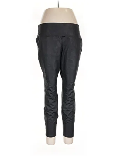 Pre-owned Terra & Sky Active Pants In Black