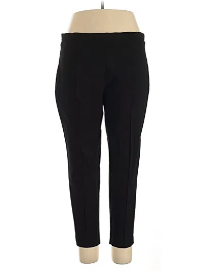 Pre-owned Terra & Sky Active Pants In Black