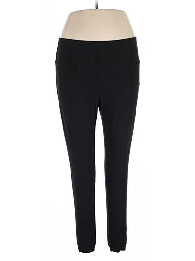 Pre-owned Terra & Sky Active Pants In Black