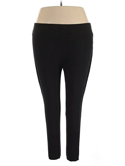 Pre-owned Terra & Sky Active Pants In Black