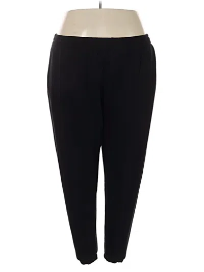 Pre-owned Terra & Sky Active Pants In Black