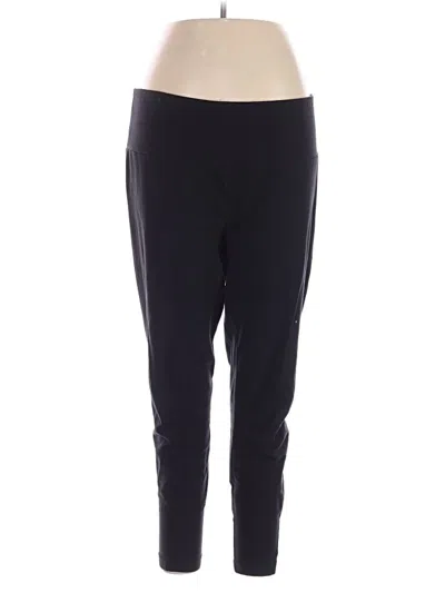 Pre-owned Terra & Sky Active Pants In Black