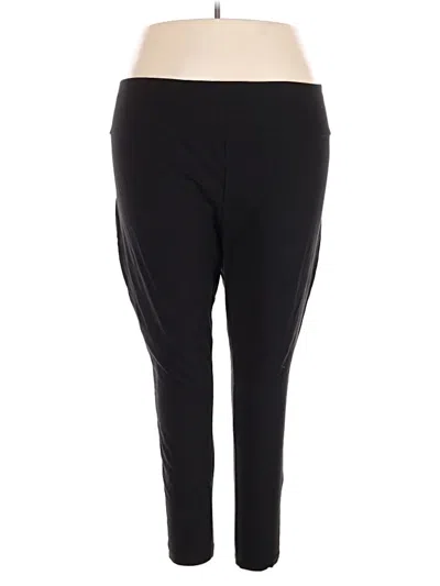 Pre-owned Terra & Sky Active Pants In Black