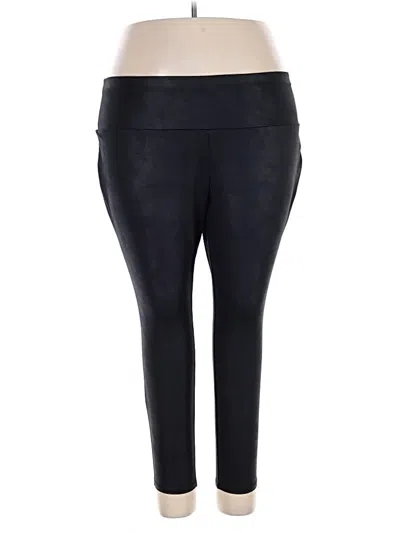 Pre-owned Terra & Sky Active Pants In Black