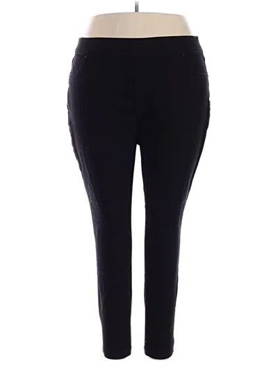 Pre-owned Terra & Sky Active Pants In Black