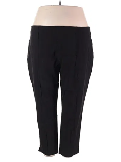 Pre-owned Terra & Sky Active Pants In Black