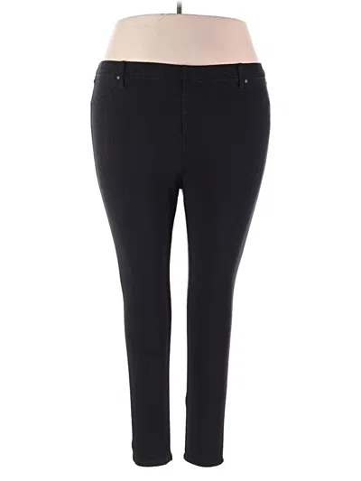 Pre-owned Terra & Sky Active Pants In Black