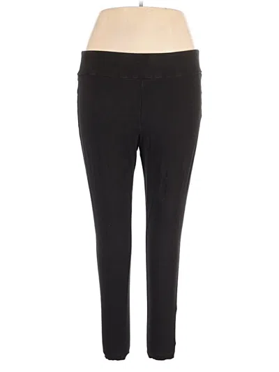 Pre-owned Terra & Sky Active Pants In Black