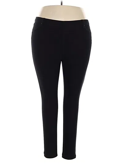 Pre-owned Terra & Sky Active Pants In Black