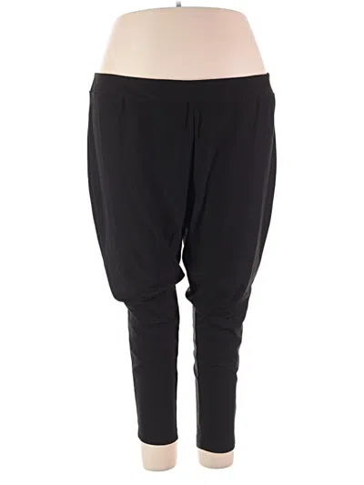 Pre-owned Terra & Sky Active Pants In Black